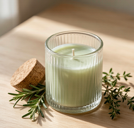 27-4.png Herbal Green Candle - Image 1