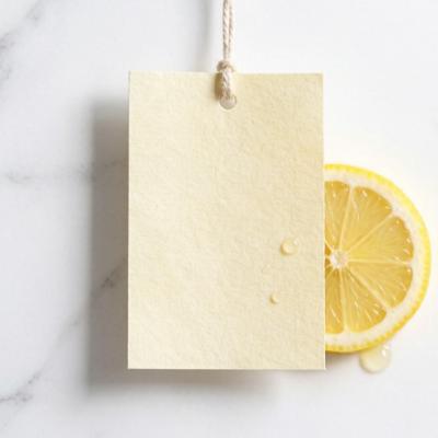 Single Lemon Hanging Card